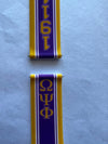 Omega Psi Phi Samsung Galaxy Watch Band Purple Size 22 MM