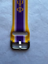 Omega Psi Phi Samsung Galaxy Watch Band Purple Size 22 MM