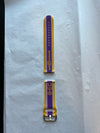 Omega Psi Phi Samsung Galaxy Watch Band Purple Size 22 MM