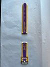 Omega Psi Phi Samsung Galaxy Watch Band Purple Size 22 MM