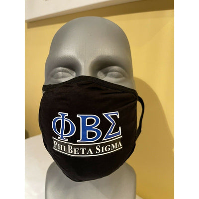 Phi Beta Sigma Washable Face Mask