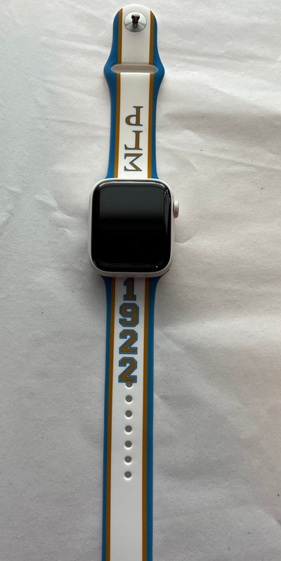 Sigma Gamma Rho Apple Watch Band Size 38/40/41 MM White