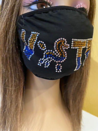 Sigma Gamma Rho Bling Pretty Poodle Vote Mask