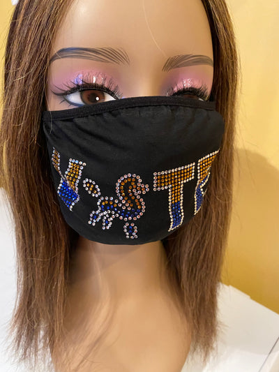 Sigma Gamma Rho Bling Pretty Poodle Vote Mask