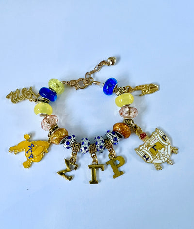 Sigma Gamma Rho Cherish Bling Charm Bracelet