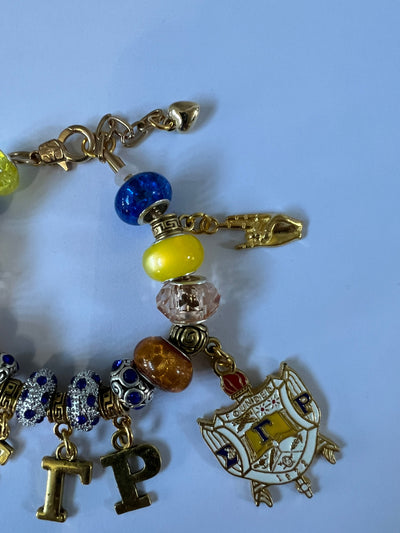 Sigma Gamma Rho Cherish Bling Charm Bracelet