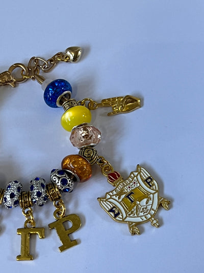 Sigma Gamma Rho Cherish Bling Charm Bracelet