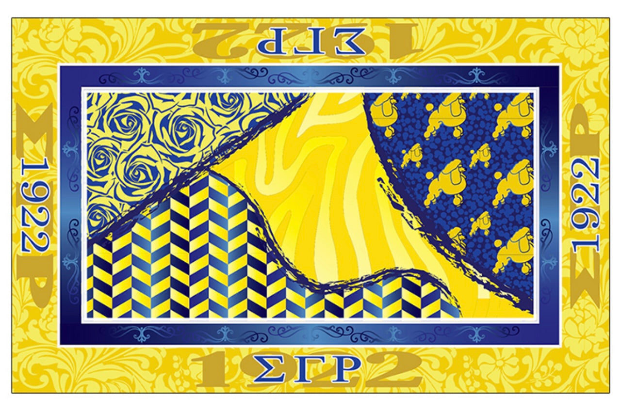 Sigma Gamma Rho Large Scarf