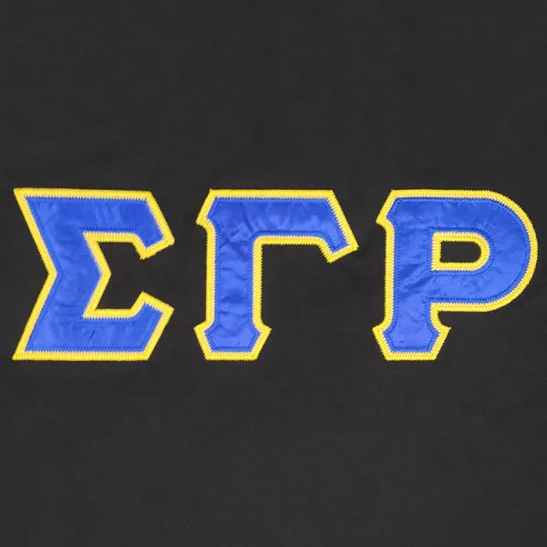 Sigma Gamma Rho Ringer T-Shirt Black