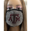 Texas A & M University Aggies Bling Rhinestone Face Mask