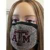 Texas A & M University Aggies Bling Rhinestone Face Mask