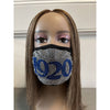 Zeta Phi Beta 1920 Full Rhinestone Bling Face Mask Clear