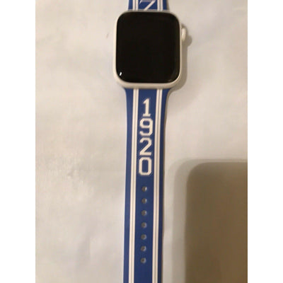 Zeta Phi Beta Apple Watch Band Size 38/40/41 MM Blue