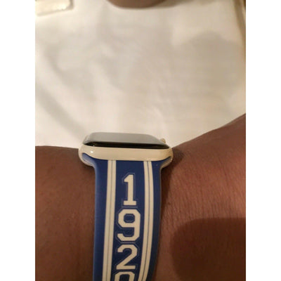 Zeta Phi Beta Apple Watch Band Size 38/40/41 MM Blue