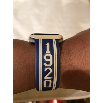 Zeta Phi Beta Apple Watch Band Size 38/40/41 MM Blue