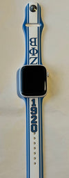 Zeta Phi Beta Apple Watch Band Size 38/40/41 MM White