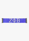 Zeta Phi Beta Austrian Crystal Cuff Bracelet Blue