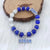 Zeta Phi Beta Bling Natural Agate Soror Charm Bracelet