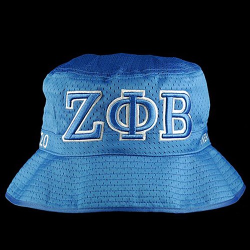 Zeta Phi Beta Embroidered Bucket Hat M/L