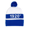 Zeta Phi Beta Embroidered Knit Beanie Cap