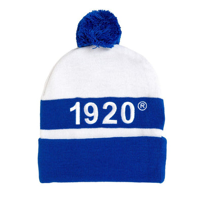 Zeta Phi Beta Embroidered Knit Beanie Cap