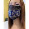 Zeta Phi Beta Sprinkle Bling Face Mask