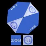 Zeta Phi Beta Reverse Folding Umbrella