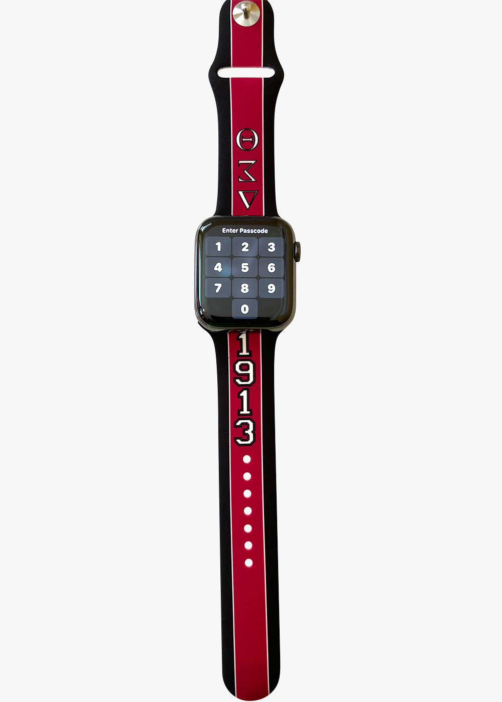 Custom Candy Red Apple Watch Band – soletopia